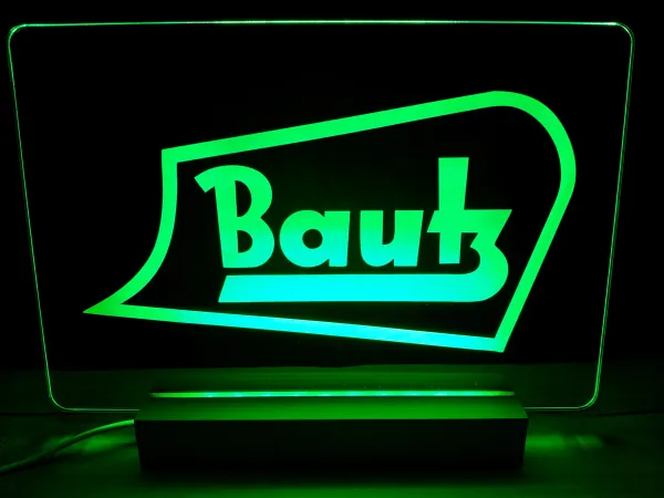 Bautz LED Schild